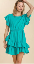 Load image into Gallery viewer, Let Her Shine Ruffle Dress- 2 Colors Available
