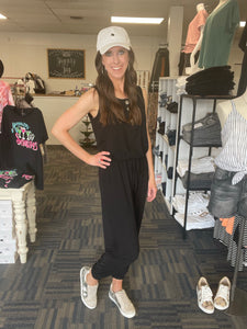 *Deals & Steals* All Set To Go Jogger Jumpsuit-4 Colors Available