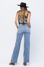 Load image into Gallery viewer, Make Them Stare Judy Blue Wide Leg Jeans