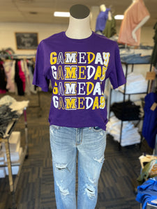 Game Day Graphic Tee-Multiple Colors Available