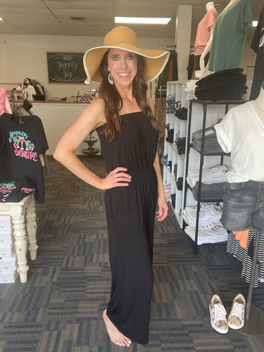 Covering the Basics Strapless Jumpsuit