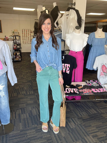 Prim and Proper Long Sleeve Top