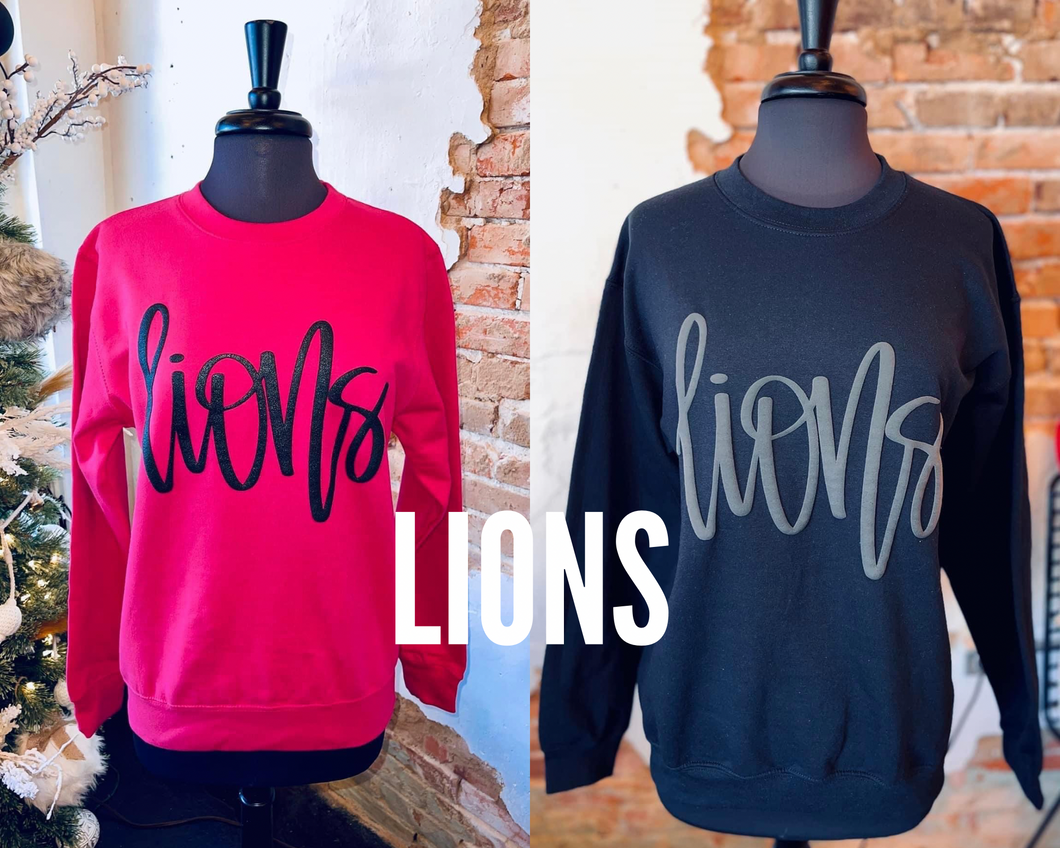 LIONS Puff Sweatshirt