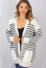 Load image into Gallery viewer, *Deals &amp; Steals* Striped Oversized Cardigan