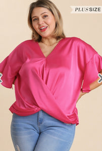 Absolutely Devine Satin Top