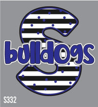 Load image into Gallery viewer, Striped Stamford Bulldogs Graphic Tee