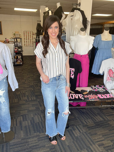 Lovely In Stripes Top-Small-3XL available