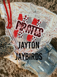 Jayton Jaybirds Paint Splatter Graphic Tee