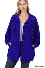 Load image into Gallery viewer, Dare To Imagine Corduroy Shacket-Multiple Colors Available