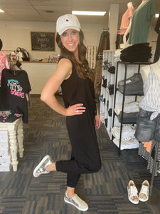 *Deals & Steals* All Set To Go Jogger Jumpsuit-4 Colors Available