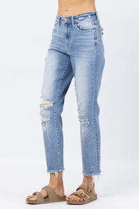 All About Me 90's Straight Leg Jeans