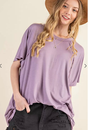 Dakota Short Sleeve Top-multiple colors available