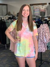 Load image into Gallery viewer, Sara Tie Dye Top-3 Colors available-Regular and Plus