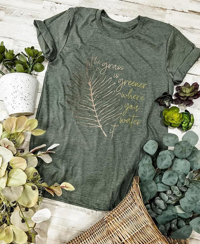 *Deals & Steals* The Grass Is Greener Graphic Tee