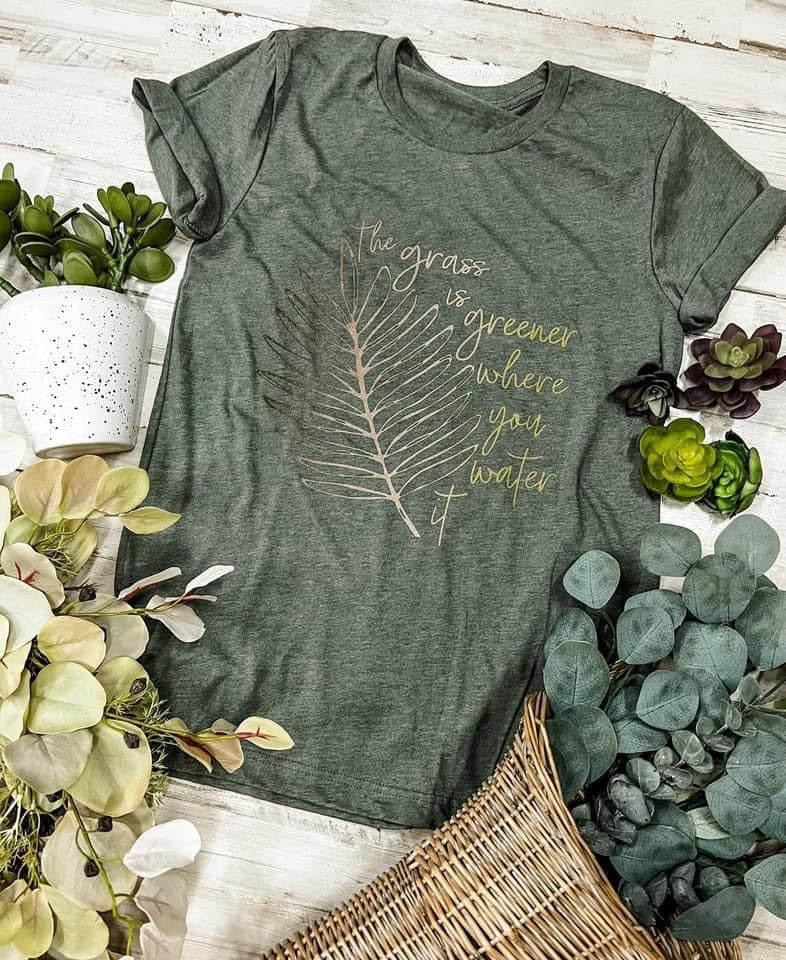 *Deals & Steals* The Grass Is Greener Graphic Tee