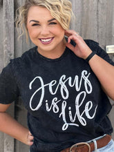 Load image into Gallery viewer, Jesus Is Life Graphic Tee
