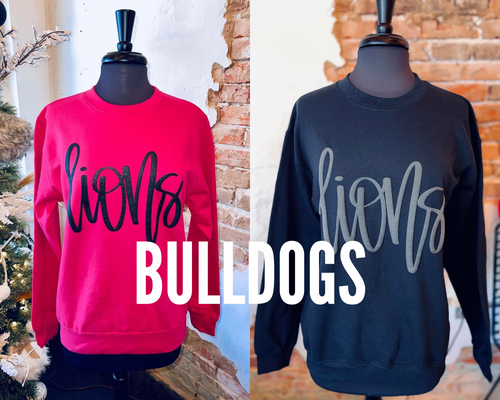 BULLDOGS Puff Sweatshirt