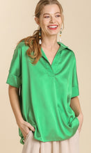 Load image into Gallery viewer, Chasing Success Satin Top-2 Colors Available