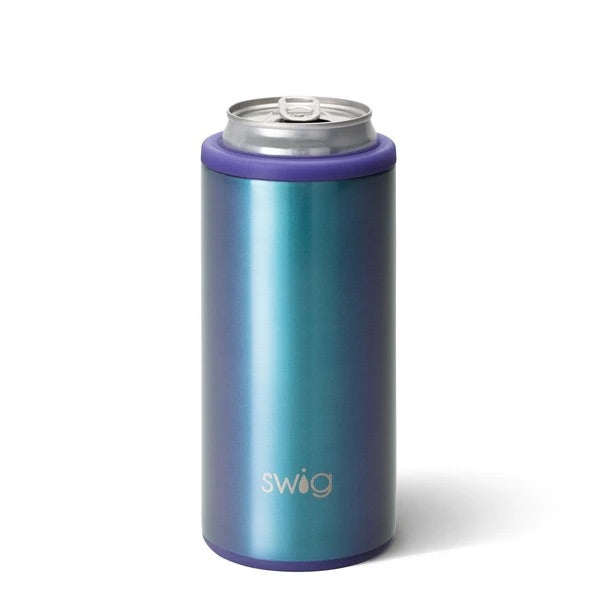 Swig 12oz Skinny Can Cooler-Shimmer Mermazing