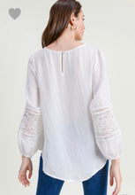 Load image into Gallery viewer, Heidi Long Sleeve Top in Ivory