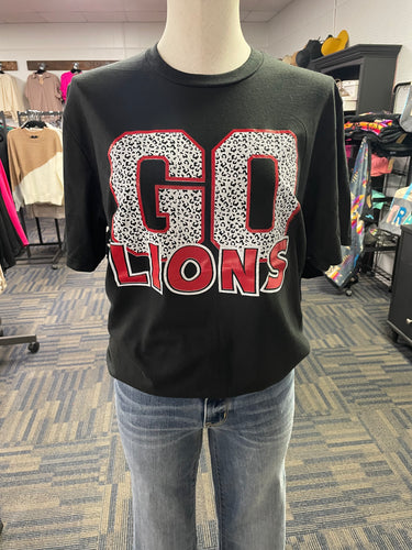 Go Lions Leopard Graphic Tee