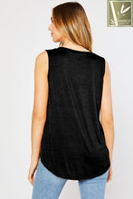 Load image into Gallery viewer, Basically Obsessed V-Neck Tank Top