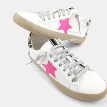 Load image into Gallery viewer, Paula Bright Pink Shu Shop Sneakersk