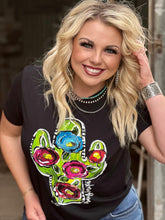 Load image into Gallery viewer, Callie Anne Muy Bonita Cactus Graphic Tee