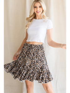 Shades of Leopard Skirt