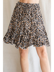 Shades of Leopard Skirt