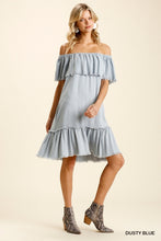 Load image into Gallery viewer, Dress To Impress Off Shoulder Dress