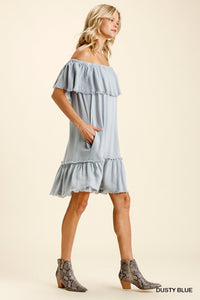 Dress To Impress Off Shoulder Dress