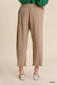 Endless Wear Wide Leg Pants-2 Colors Available in Small-2X