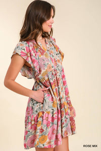 How Sweet Are You Floral Dress
