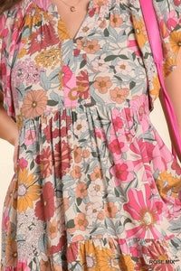 How Sweet Are You Floral Dress