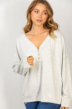 Load image into Gallery viewer, All Snuggled Up Long Sleeve Top-2 Colors Available