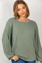 Load image into Gallery viewer, Out To Dinner Long Sleeve Top-3 Colors Available