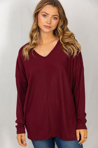 See You Around Long Sleeve Top-3 Colors Available